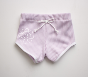Lilac Retro Shorts